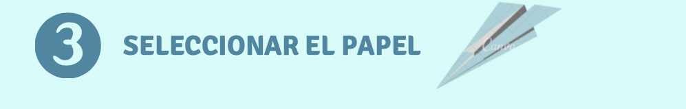 selecionar el papel