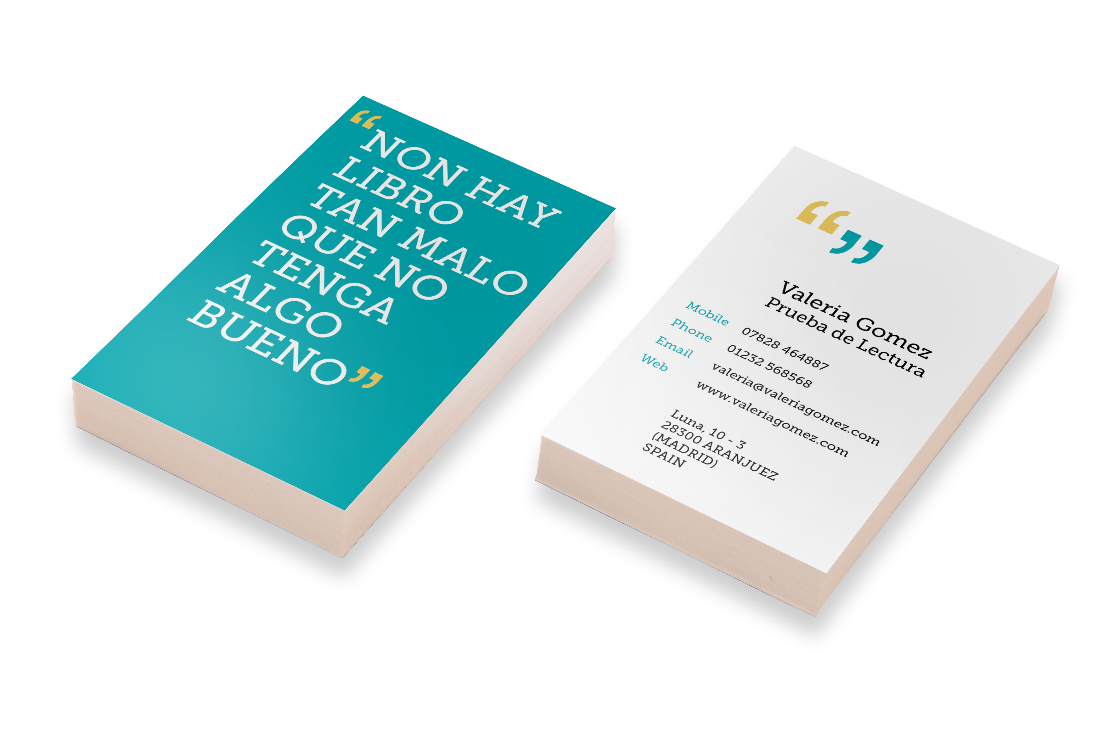 Tarjetas de visita Doxdirect